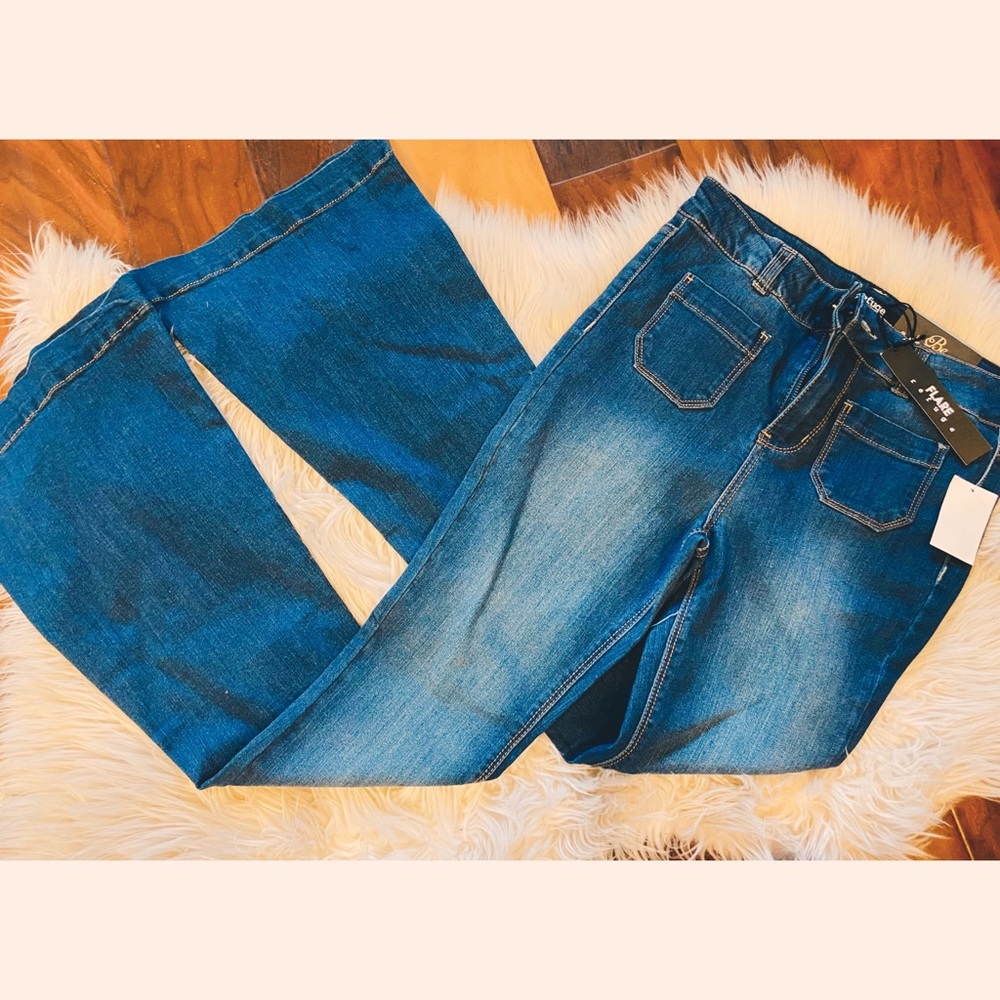 charlotte russe flare jeans